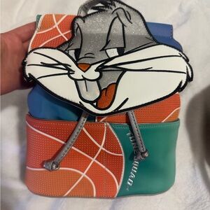 Danielle Nicole Silver and Teal Backpack